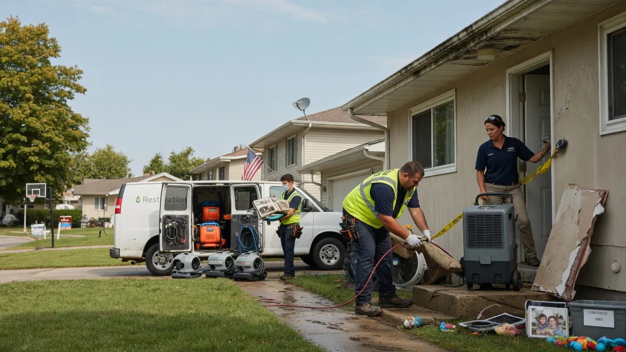 Water Damage Restoration in Clarington, PA near me